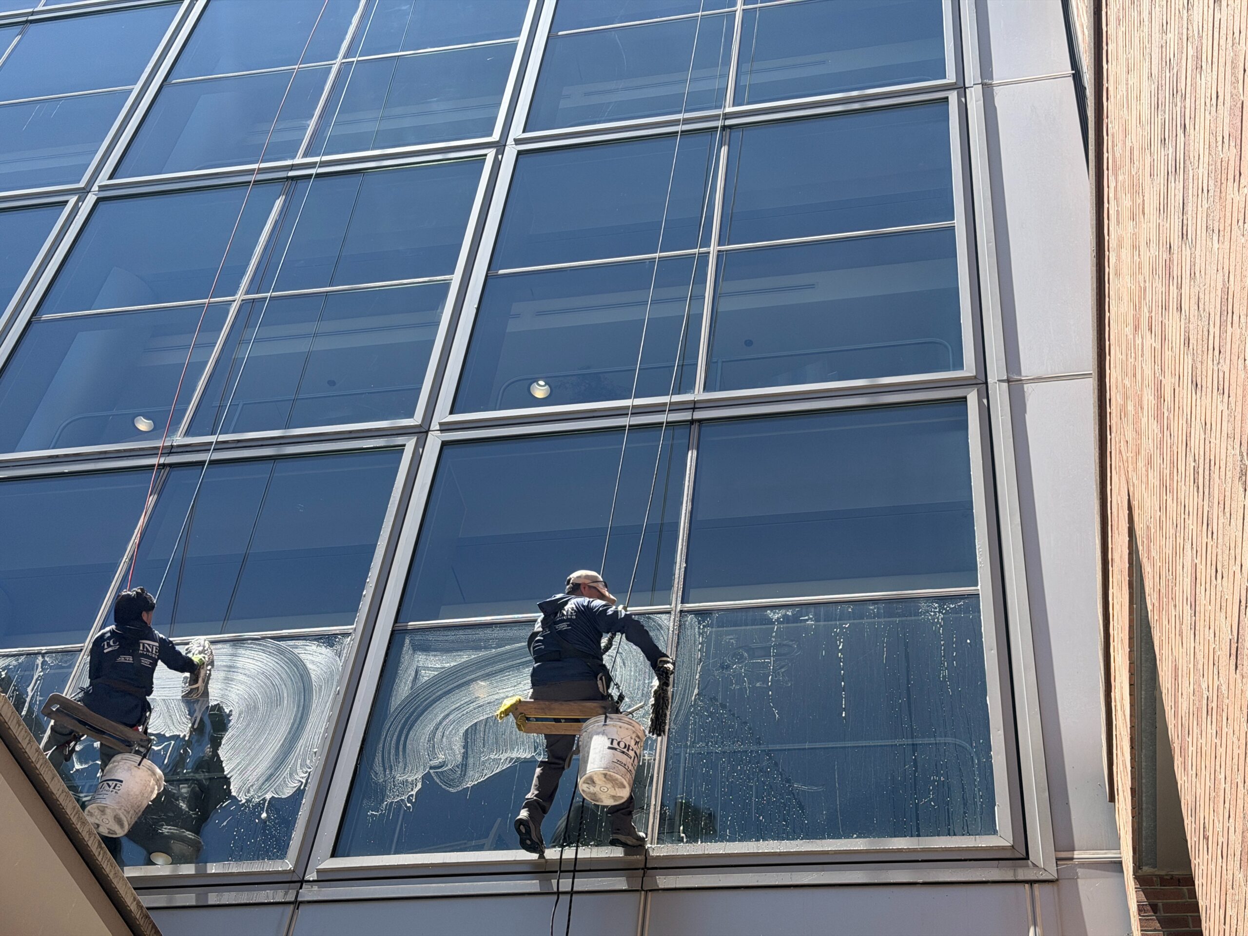 Top Of The Line Services Commercial High Rise Window Cleaning